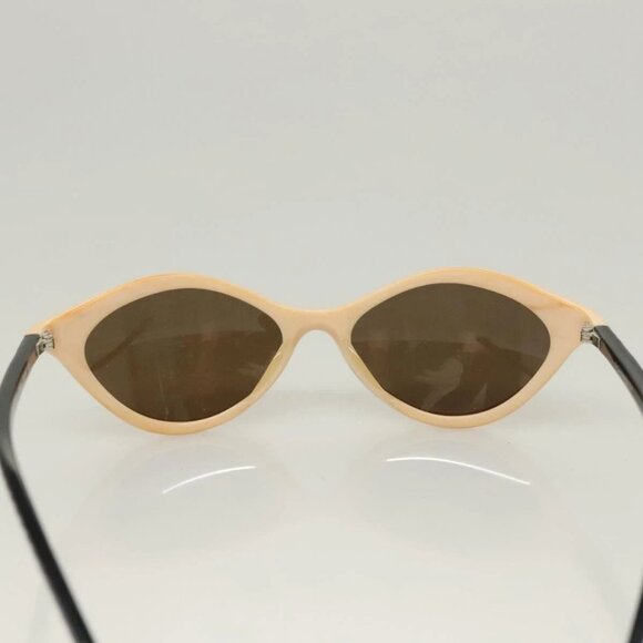 CHANEL Sunglasses plastic Beige CC Auth SW1020 - Picture 3 of 10